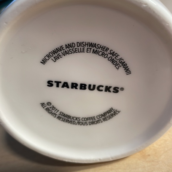 Starbucks ceramic mug 2011 - Picture 2 of 3